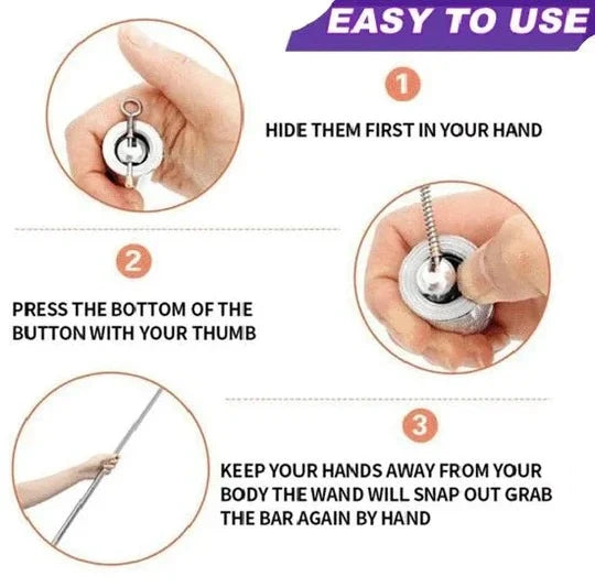 Martial Arts Training Staff Compact Portable Design