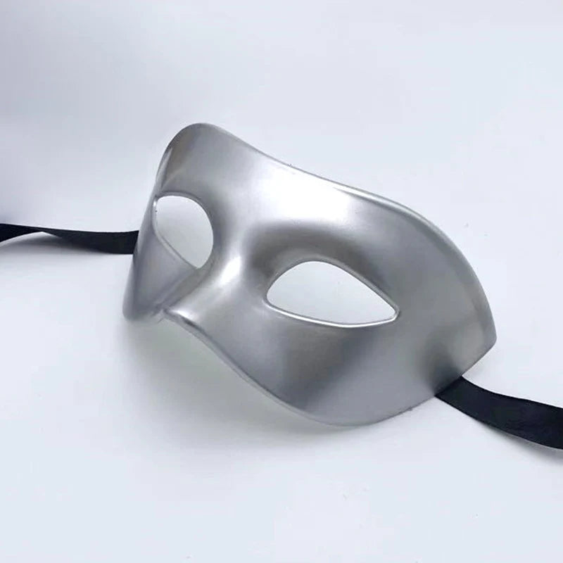 Masquerade Mask Adjustable Strap Easy-Clean Surface