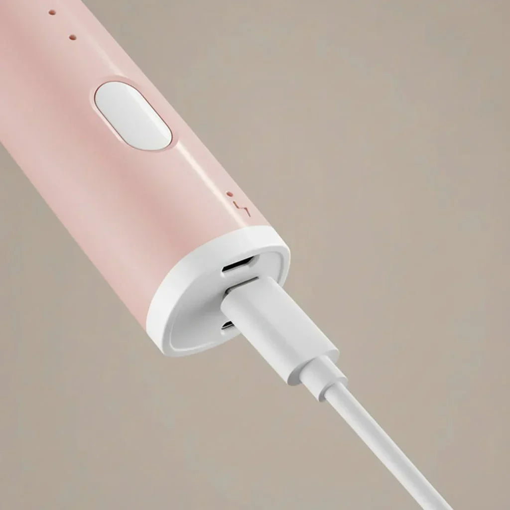 Milk Frother USB Rechargeable 3-Speed Stainless Steel Whisk