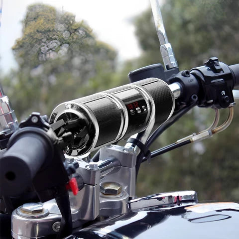 Motorcycle Speaker Waterproof Bluetooth & MicroSD