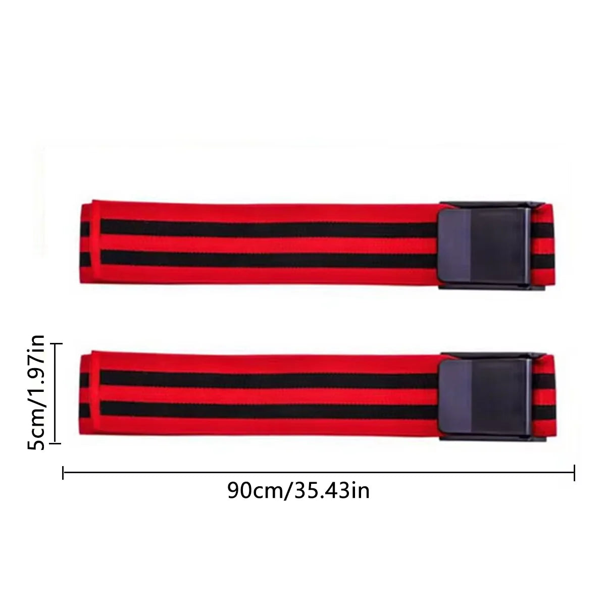 Occlusion Training Bands Adjustable Buckle Set of 2