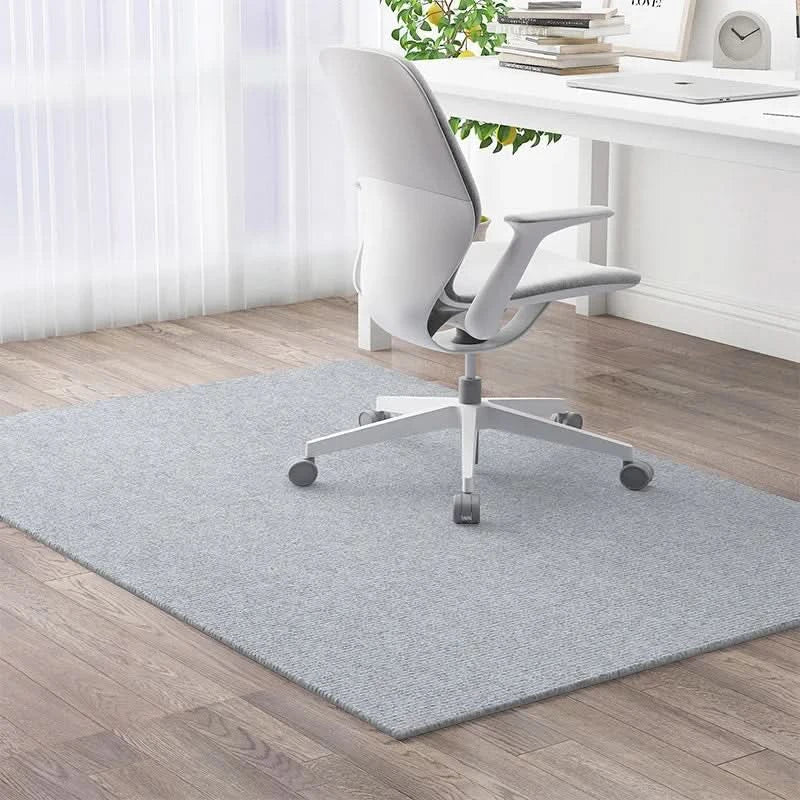 Office Chair Mat Water-Repellent Polyester Non-Slip Backing