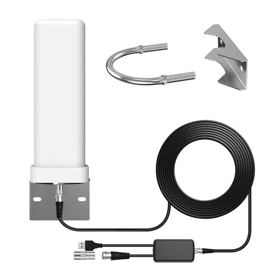 Outdoor HDTV Antenna 360 Degree Reception Interference Filter