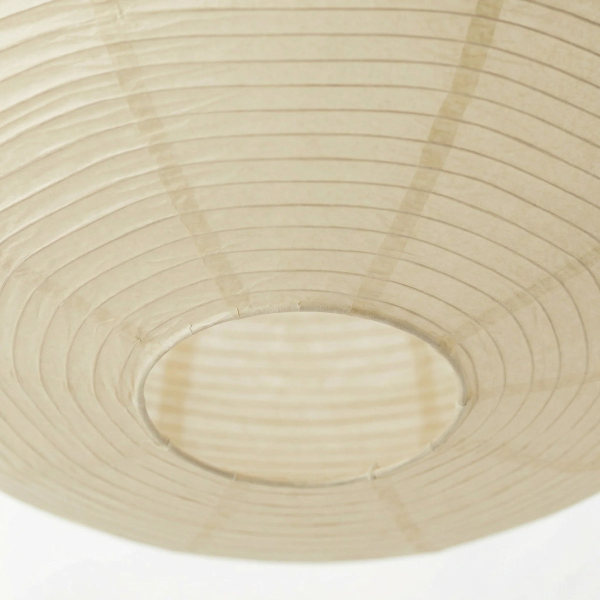 Pendant Light Cotton Paper Shade Adjustable Hanging Height Soft Diffused Lighting