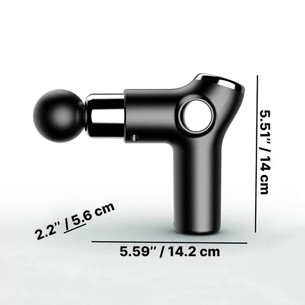 Percussion Massager 32 Speed Settings 4 Interchangeable Heads