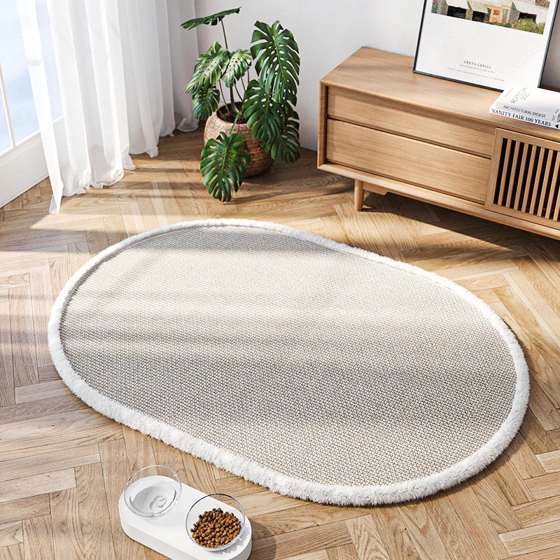 Pet Feeding Mat Soft Textured Non-Slip Easy-Clean