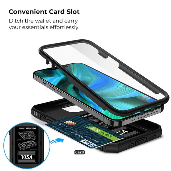 Phone Case Magnetic Kickstand Sliding Camera Coverલ