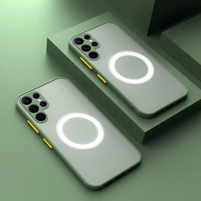 Phone Case Magnetic Slim Shock-Resistant TPU Frame