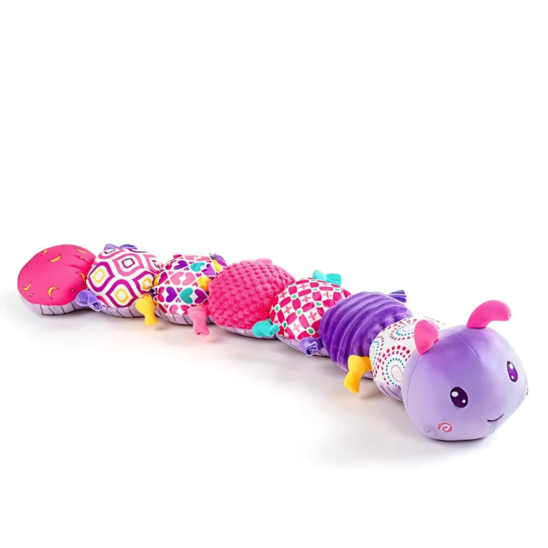 Plush Caterpillar Sensory Musical Rattle & Crinkle