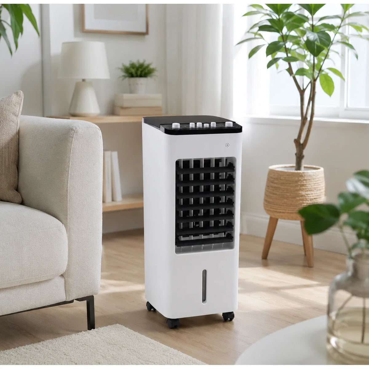 Portable Air Cooler Evaporative Fan & Humidifier Functionality