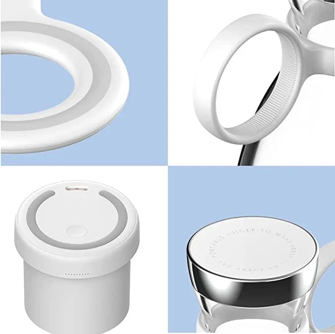 Portable Blender USB Rechargeable Stainless Steel 16.91 Fl Oz