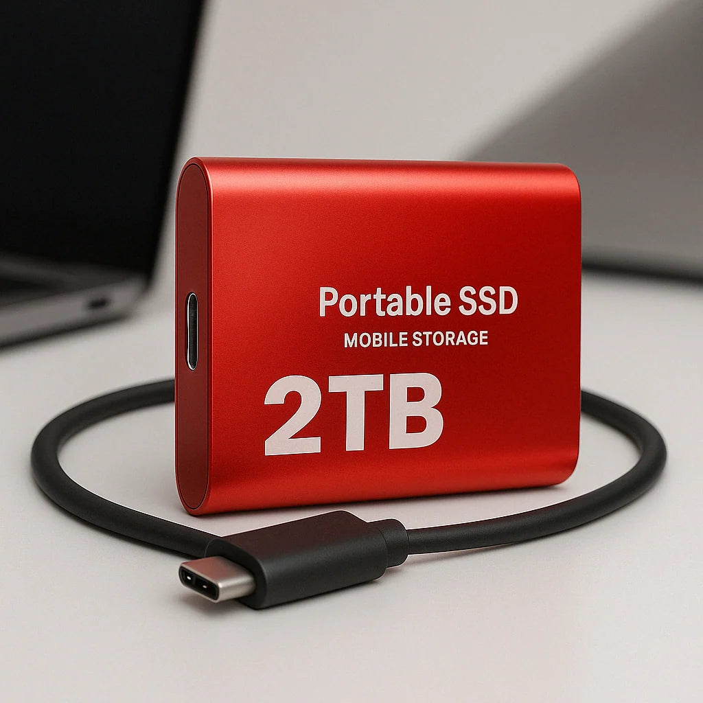 Portable SSD 2TB USB-C Up to 1050 MB/s