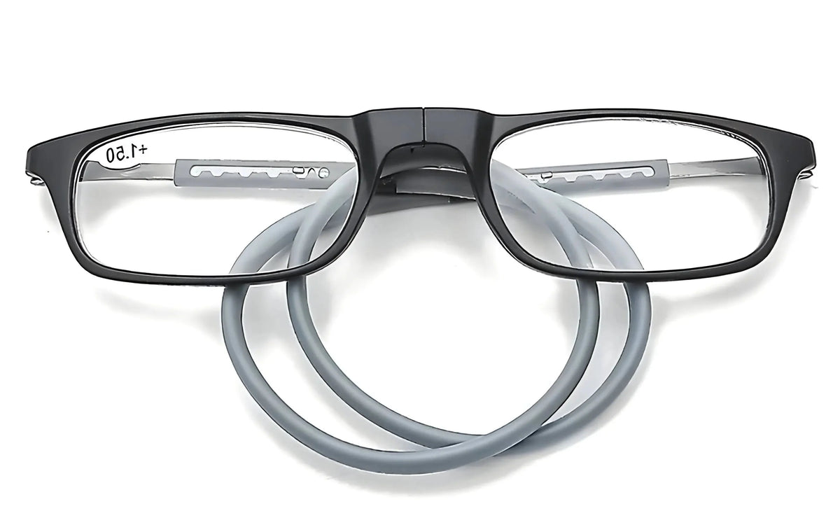 Reading Glasses Magnetic Bridge Neck Loop Soft Nose Pads