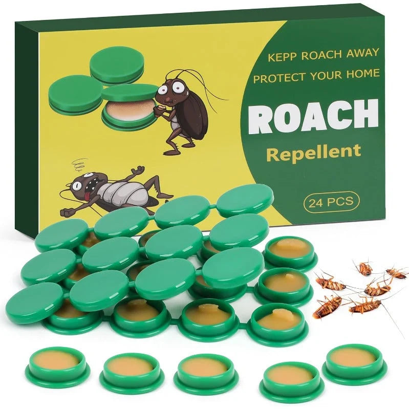 Roach Bait Discs Enclosed Boric Acid Odorless