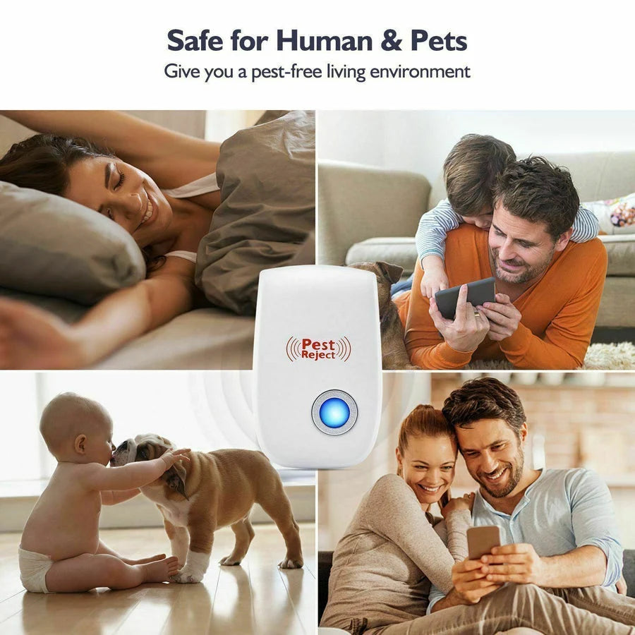 Squirrel Repeller Ultrasonic Safe For Kids & Pets