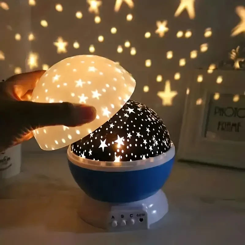Star Projector Night Light Built-In Music Starry Sky Projection
