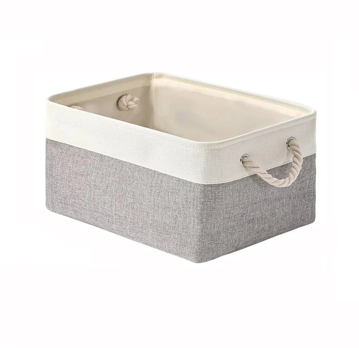 Storage Basket Linen Shape-Retaining Lightweight