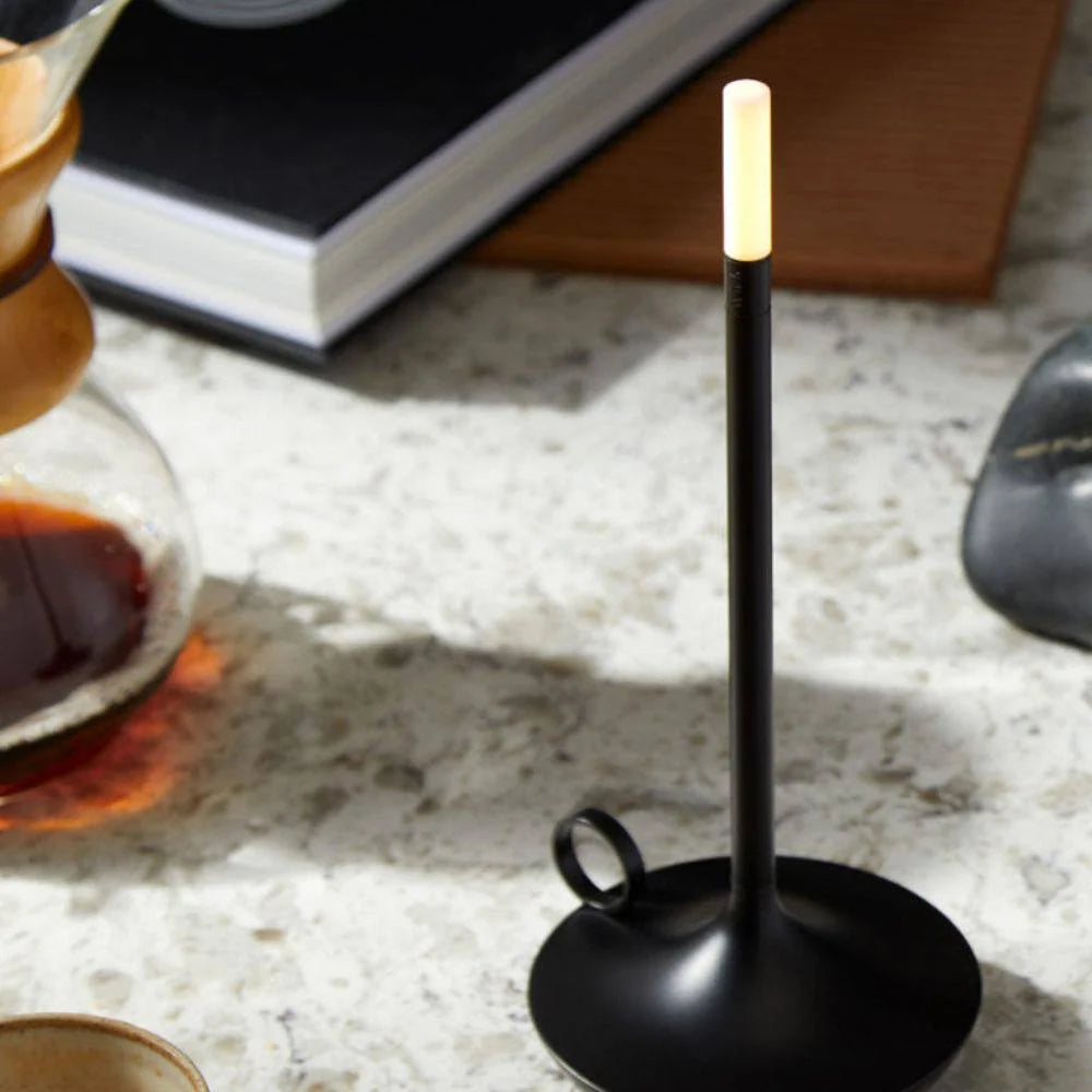 Table Lamp Cordless Rechargeable Candlelight Glow