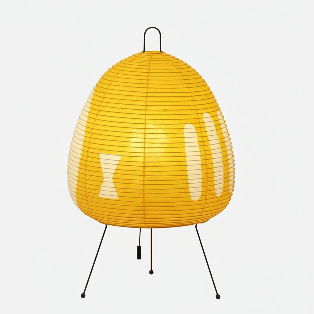 Table Lamp Japanese-Inspired Rice Paper Shade
