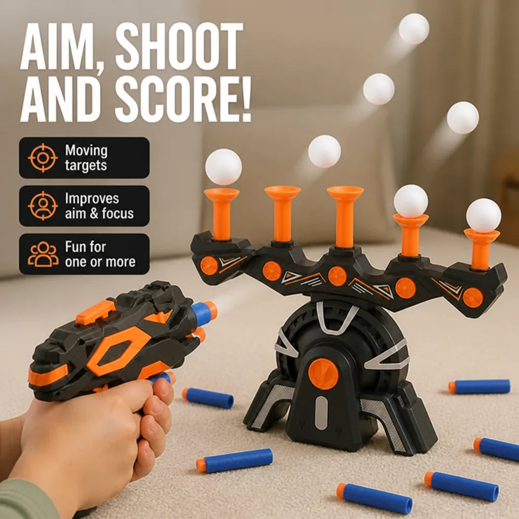 Target Shooting Game Foam Blaster Floating Hover Targets