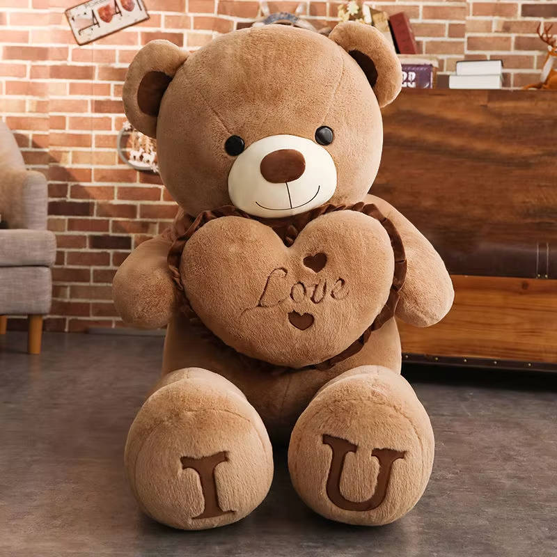 Teddy Bear Backrest Oversized Plush Machine Washable Shape-Retaining Fill