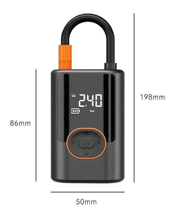 Tire Inflator Cordless Digital Auto-Stop 150 PSI