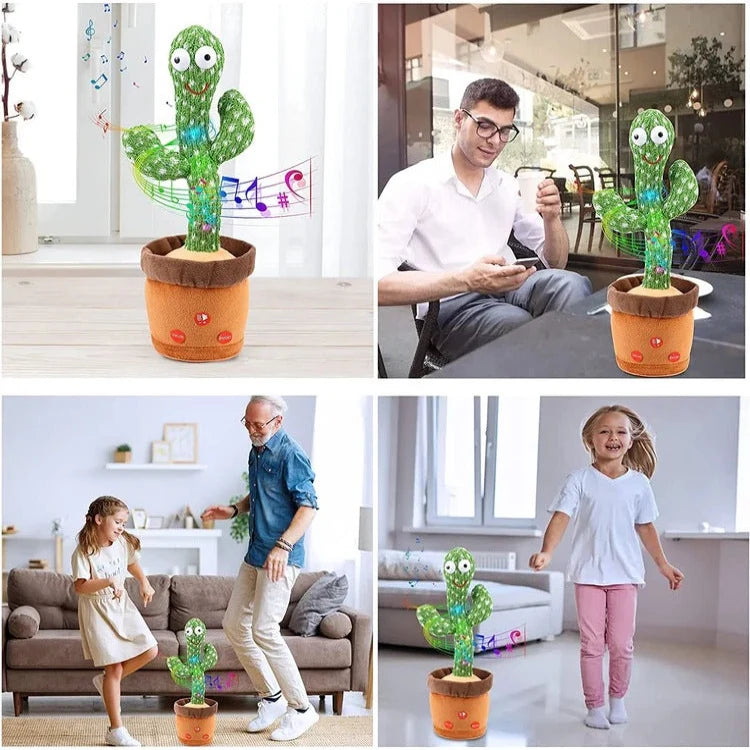 Toddler Toy Dancing Cactus Sound-Activated & Musical