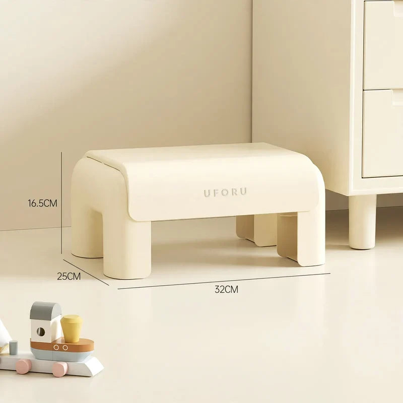 Toilet Footstool Ergonomic Posture Support Space-Saving Design
