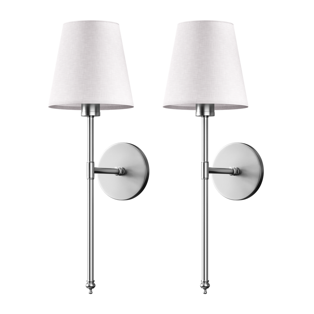 Wall Lamp Battery-Operated Remote Control No-Drill Adhesive Mount