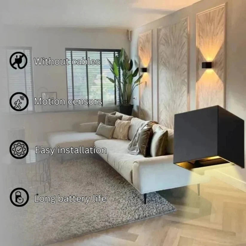 Wall Light Rechargeable & Dimmable Magnetic Mount