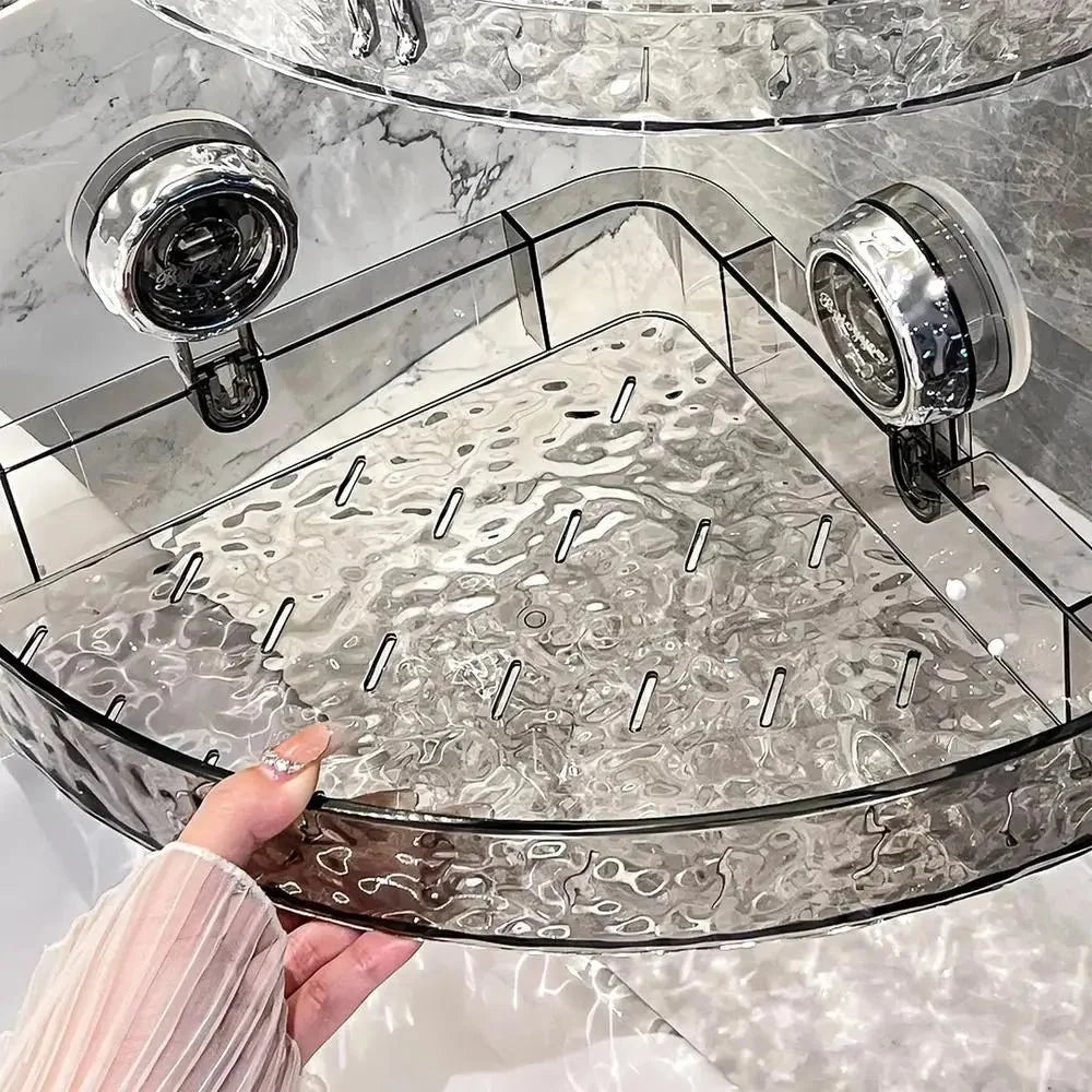 Wall Shelf Drill-Free Suction Cup Mounting