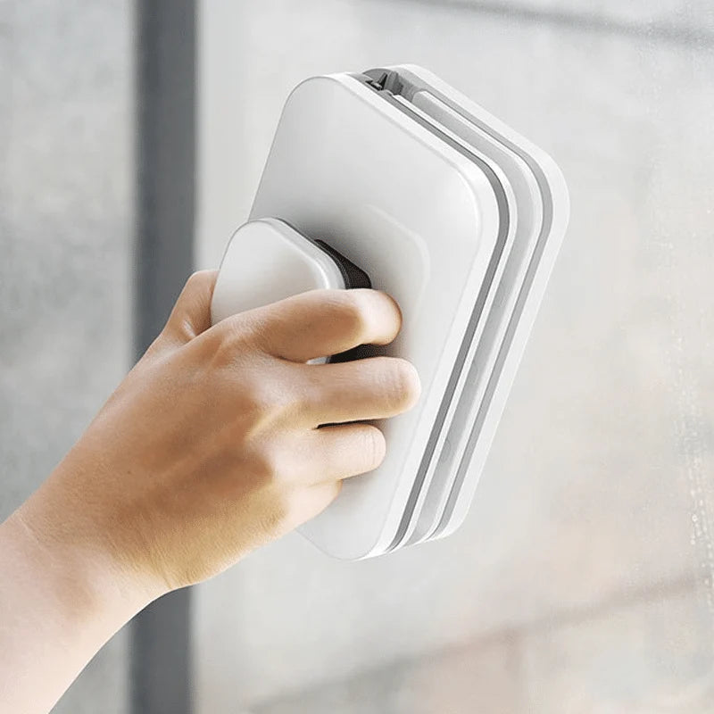 Window Cleaner Motorized Dual-Sided Adjustable Magnetic Grip