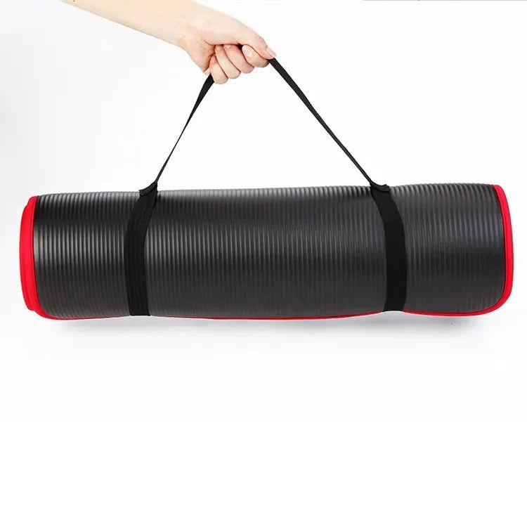 Yoga Mat 10mm Cushioned Non-Slip Surface