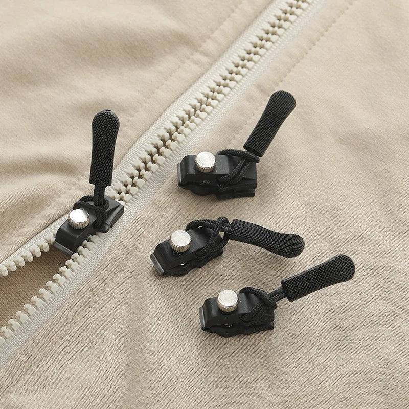 Zipper Repair Kit Clip-On No-Sew Set of 6