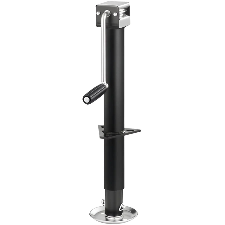 A-Frame Trailer Jack 5,000 lb Capacity Drop Leg Zinc-Plated Finish