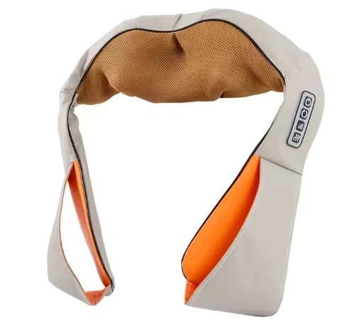 Abdominal Massager Dual Rotating Heads Built-In Heat Rechargeable
