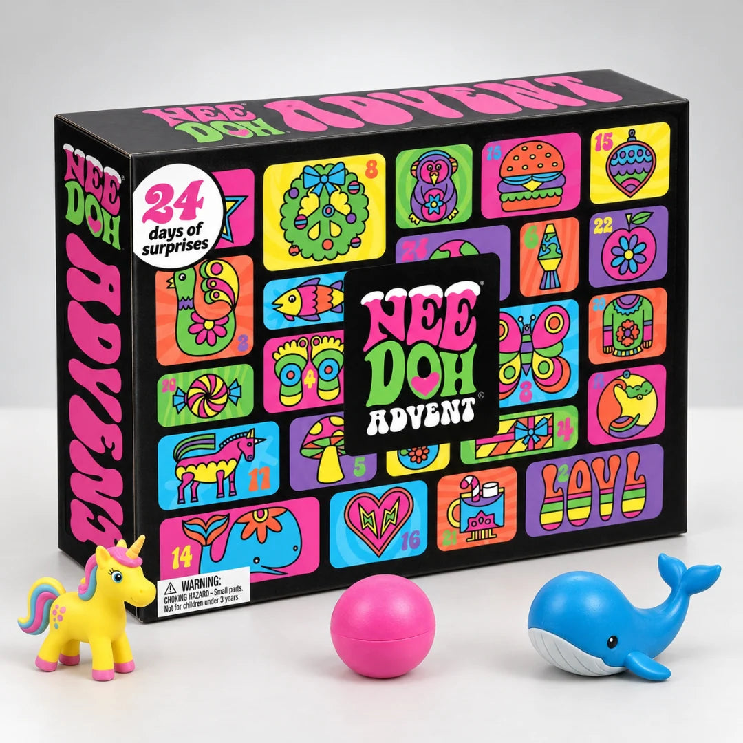 Advent Calendar 24-Day Countdown Squishy Figures