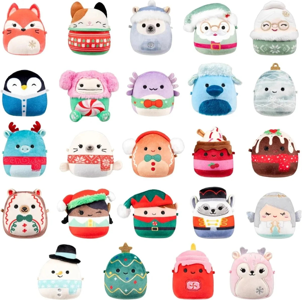 Advent Calendar 24-Day Countdown With Collectible Mini Figures