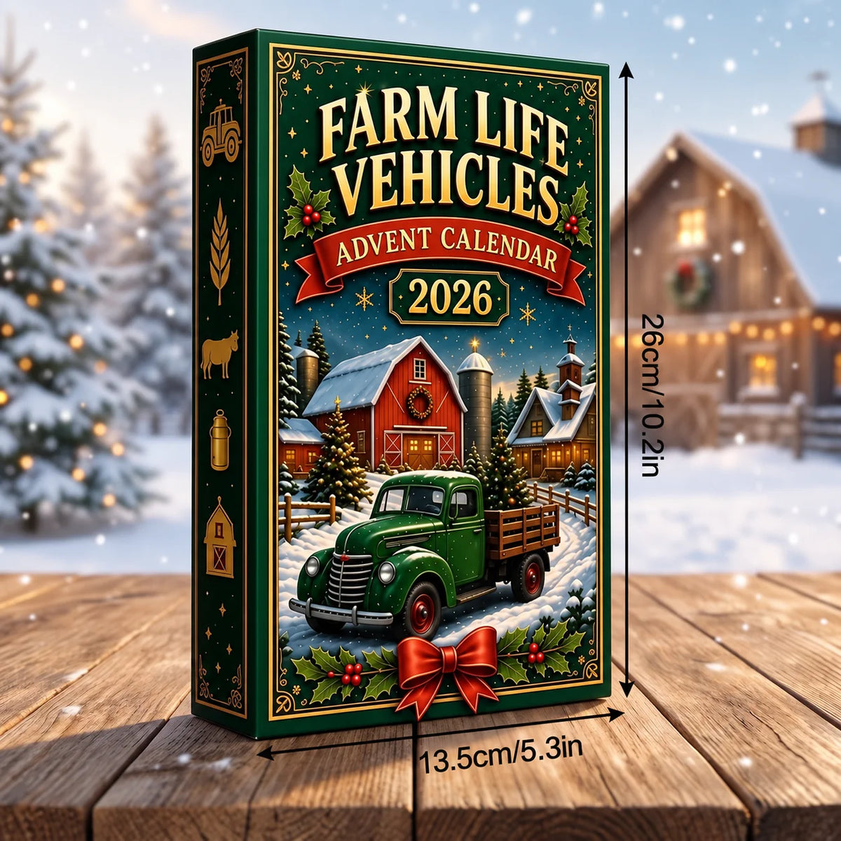 Advent Calendar 24-Day Farm Vehicle & Accessory Set