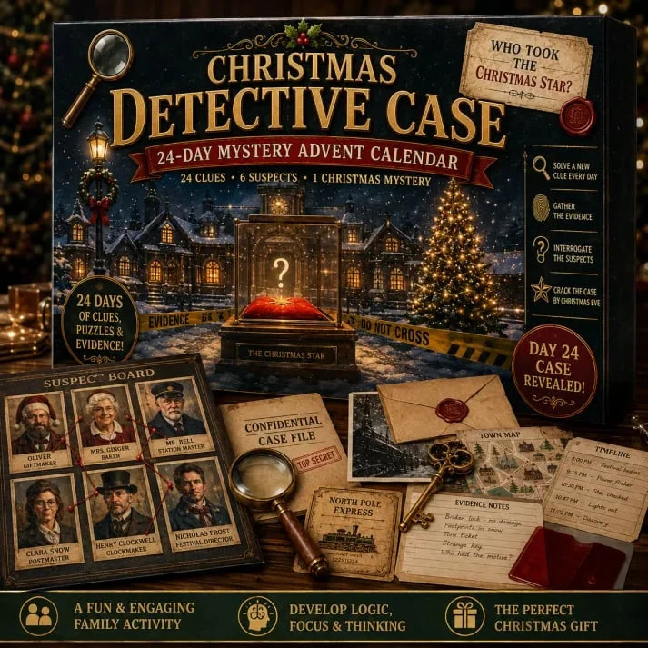 Advent Calendar 24-Day Screen-Free Puzzle Adventure