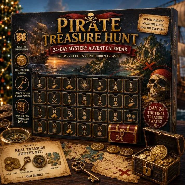Advent Calendar 24-Day Screen-Free Puzzle Adventure