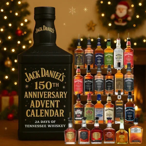 Advent Calendar 24 Miniature Display Bottles