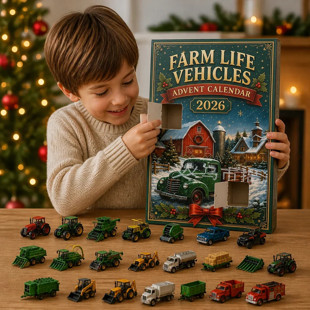Advent Calendar Farm Vehicles & Machinery 24 Daily Surprises