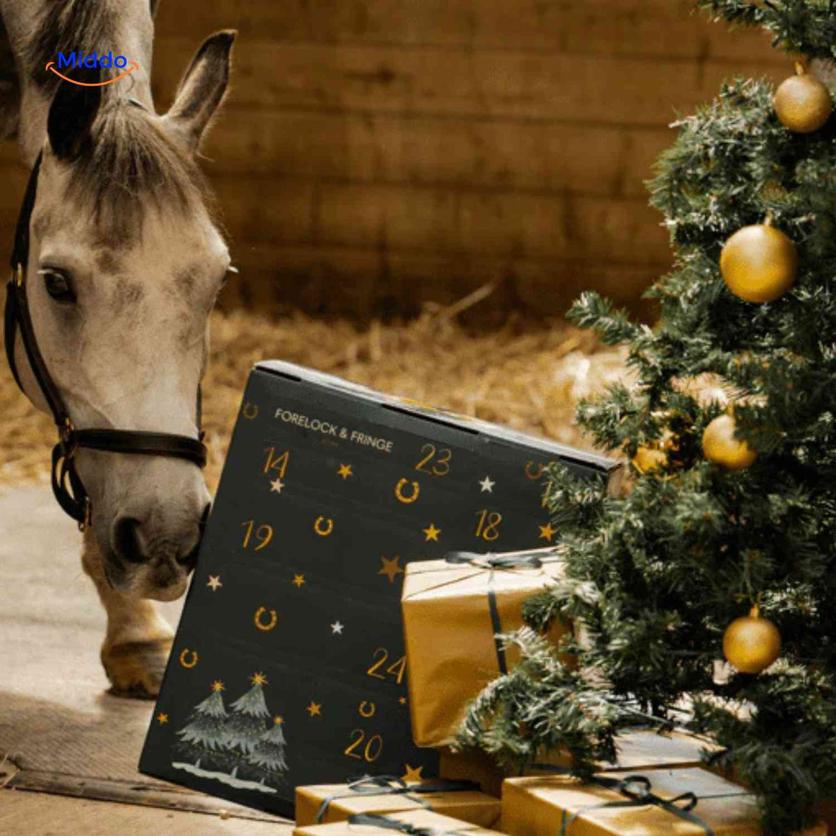 Advent Calendar Horse Charms & Miniatures 24-Day Countdown