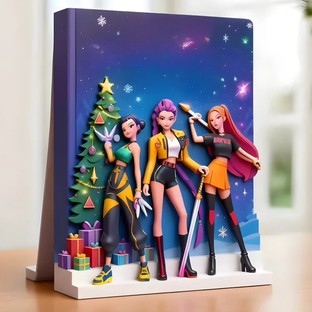 Advent Calendar K-Pop Mini Figures 24-Day Countdown