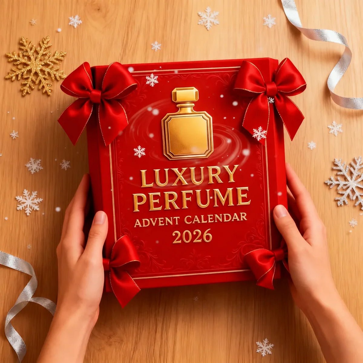 Advent Calendar Perfume Bottle Charms 24 Count Gift-Ready Display