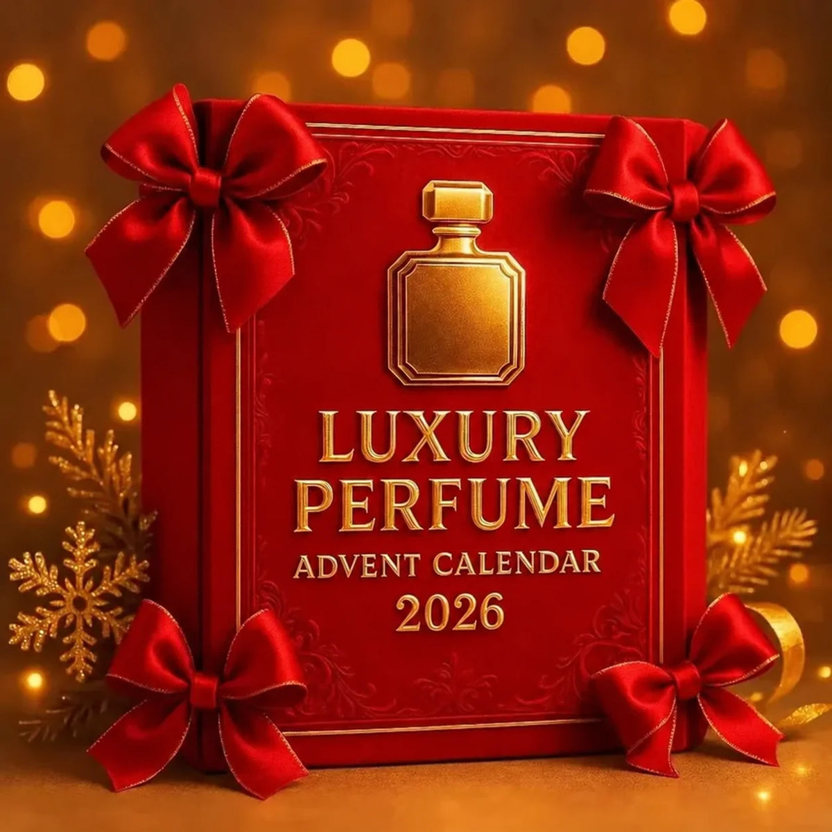 Advent Calendar Perfume Bottle Charms 24 Count Gift-Ready Display