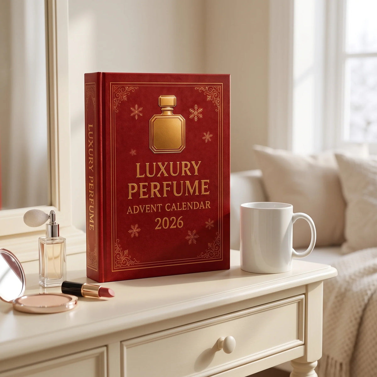 Advent Calendar Perfume Bottle Designs 24 Decorative Surprises No Fragrance
