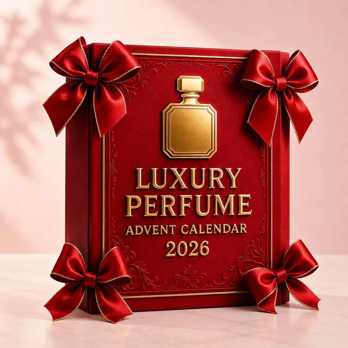 Advent Calendar Perfume Bottle Designs 24 Decorative Surprises No Fragrance