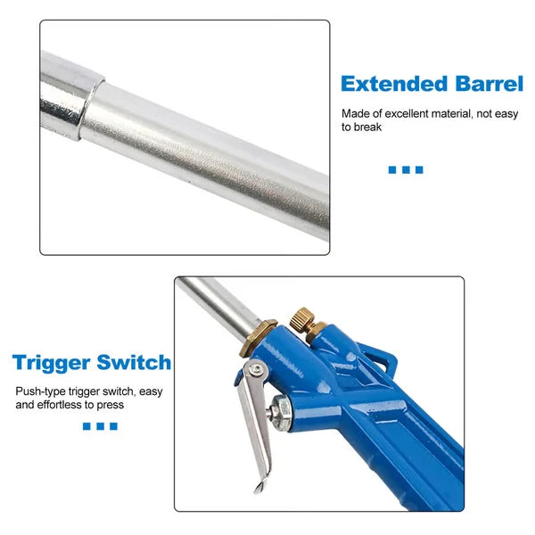 Air Blow Gun Long Nozzle Brass Tip